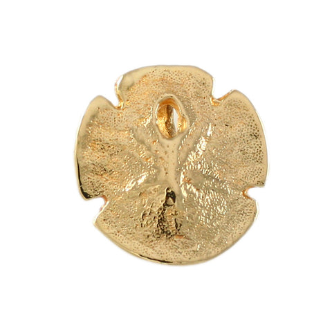 5/8" Sand Dollar Charm with Hidden Bail - Lone Palm Jewelry