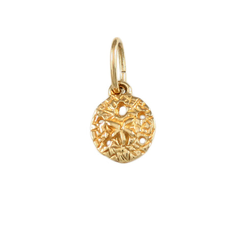 3/8" Sand Dollar Charm - Lone Palm Jewelry