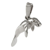 10545 - 3/4" Manatee Charm - Lone Palm Jewelry
