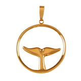 10806 - 1 1/16" Whale Tail in Round Frame