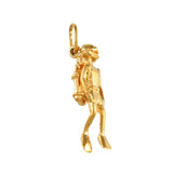 11229 - 15/16" Scuba Diver Charm - Lone Palm Jewelry