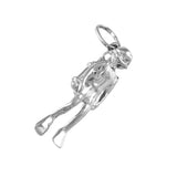 11229 - 15/16" Scuba Diver Charm - Lone Palm Jewelry