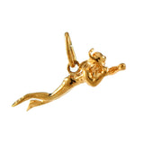 Female Snorkler Charm - Lone Palm Jewelry