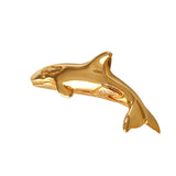 11392 - 9/16" Hollow Orca Charm with Hidden Bail