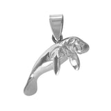 11878 - 1 1/8" Manatee Pendant