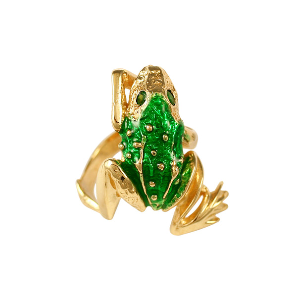Red-Eye Frog pin — Bamboo Jewelry