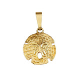5/8" Sand Dollar Pendant - Lone Palm Jewelry