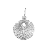 13020 - 5/8" Sand Dollar Charm - Lone Palm Jewelry