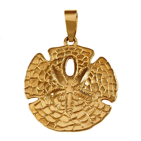 13051 - 1 1/16" Sand Dollar Charm
