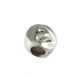 MOM Heart Lozenge Bead - Lone Palm Jewelry
