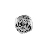 13378 - ST MICHAELS Engraved Bead with Crab
