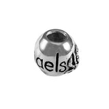 13378 - ST MICHAELS Engraved Bead with Crab