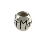 ST MAARTEN Engraved Bead with Starfish - Lone Palm Jewelry
