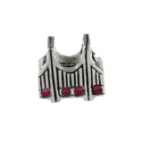 MACKINAC Bridge Bead with Rubies - Lone Palm Jewelry