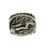 BONAIRE Diver & Island Map Bead - Lone Palm Jewelry