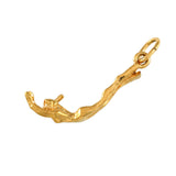 Diving Female Snorkler Charm - Lone Palm Jewelry