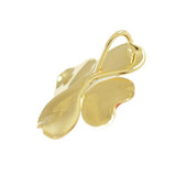14491 - 7/8" Enameled Dogwood Pendant - Lone Palm Jewelry