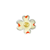 14492 - 1/2" Enameled Dogwood Pendant - Lone Palm Jewelry