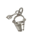 14854 - 1" Sand Pail & Shovel Charm Cluster - Lone Palm Jewelry