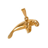 15090 - 1/2" Manatee Pendant