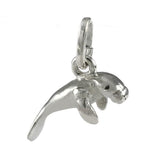 15132 - 5/8" Baby Manatee Charm - Lone Palm Jewelry