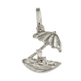 15638 - Beach Umbrella & Chair Scene Pendant - Lone Palm Jewelry
