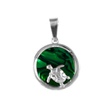 Small Sea Turtle Sea Opal Pendant (Needs Pricing) - Lone Palm Jewelry