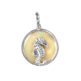 Seahorse Sea Opal Pendant (Needs Pricing) - Lone Palm Jewelry