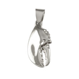 15784 - 1" Movable Lobster Claw Pendant - Lone Palm Jewelry