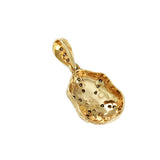 1 1/2" Sand Dollar with Diamonds - Lone Palm Jewelry