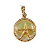 Starfish Sea Opal Pendant (Needs Pricing) - Lone Palm Jewelry
