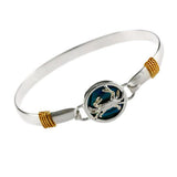 Crab & Blue Sea Opal PopTop - Lone Palm Jewelry