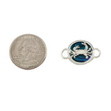Crab & Blue Sea Opal PopTop - Lone Palm Jewelry
