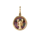 Lobster Sea Opal Pendant (Needs Pricing) - Lone Palm Jewelry