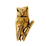 16078 - 1 1/8" Hollow Owl Pendant with Hidden Bail