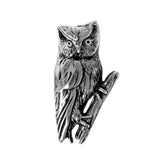 16078 - 1 1/8" Hollow Owl Pendant with Hidden Bail