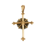 5/8" Replica Atocha in Cross Setting - Item #17402 - Lone Palm Jewelry