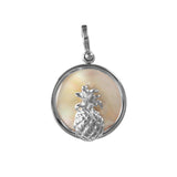Pineapple Sea Opal Pendant (Needs Pricing) - Lone Palm Jewelry