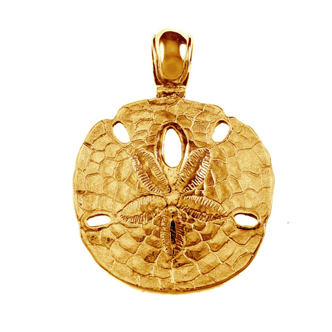 18190 - 1 1/2" Sand Dollar Slider Pendant - Lone Palm Jewelry