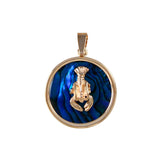 Lobster Sea Opal Pendant (Needs Pricing) - Lone Palm Jewelry