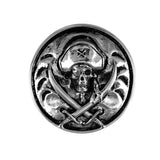 18306 -Pirate and Crossed Swords Belt Buckle
