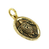1 1/2" Bronze STC Symbol with Initials & Date on Back - Lone Palm Jewelry