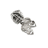 NEW ORLEANS Music Bead & Comedy Tragedy Mask Dangle - Lone Palm Jewelry