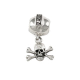 NEW ORLEANS Skull & Crossbones Dangle - Lone Palm Jewelry