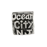 OCEAN CITY, NJ Beach Scene Bead - Lone Palm Jewelry