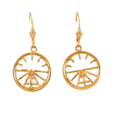 30123 - Artificial Horizon Earrings