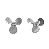 30284 - 3/8" Propeller Stud Earrings