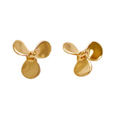 30284 - 3/8" Propeller Stud Earrings