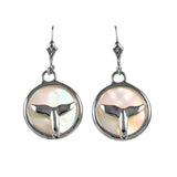 Whale Tail Sea Opal Earrings (Needs Pricing) - Lone Palm Jewelry