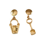 30578 - 1/2" Sand Pail & Shovel Earring Set